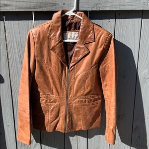Wilson Brown Leather Jacket